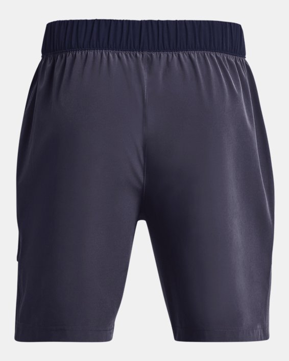 Men's UA Run Trail Shorts in Gray image number 5